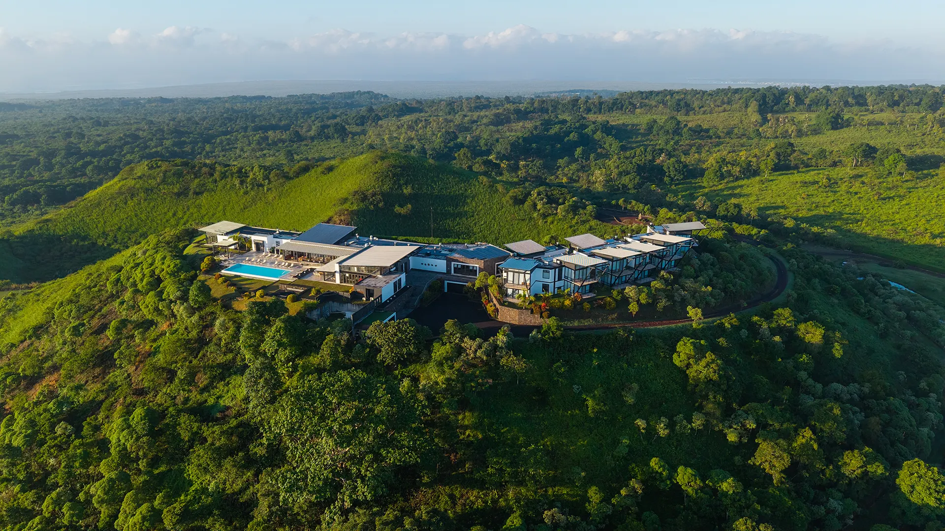 Land-based lodge in Galapagos