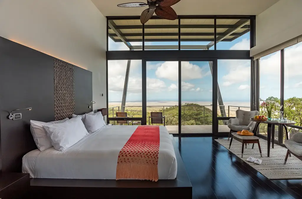 Balcony room overlooking the Galápagos
